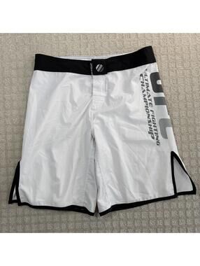 UFC Fight Shorts MMA White Training Shorts Men 32